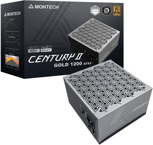 Montech CENTURY II 1200W - PC Power Supply - Main image