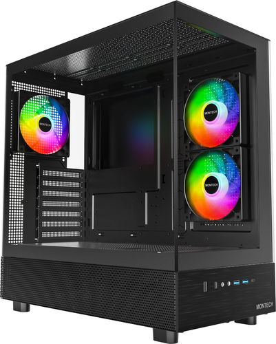 Montech DX Black - PC skrinka - Hlavný obrázok