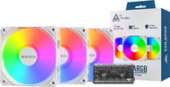 Montech E28 ARGB 3 in 1 Pack White - PC Fan