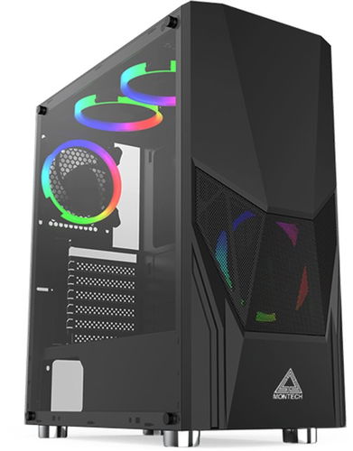 Montech FIGHTER 500 Black - Számítógépház - Fő fotó