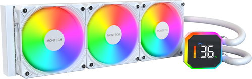 Montech Hyper Flow Digital 360 White - Water Cooling - Main image