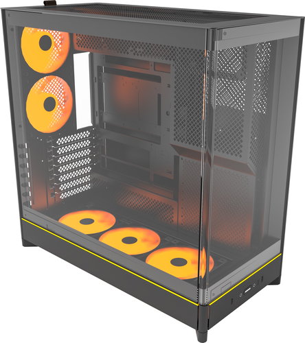 Montech HS02 Pro Black - PC Case - Main image