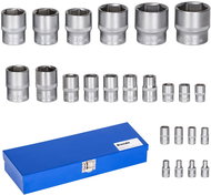 Gola set 24 pieces 1/2" 1/4", blue - Socket Wrench Set