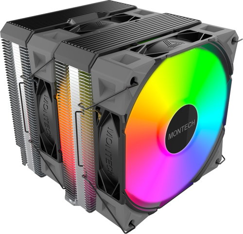 Montech NX600 ARGB Black - CPU Cooler - Main image
