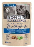 Monge Maltagliati Kitten pocket for kittens - anchovies with vegetables 85 g - Cat Food Pouch