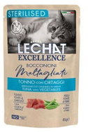 Monge Maltagliati Sterilised pocket for sterilised cats - tuna with vegetables 85 g - Cat Food Pouch