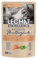 Monge Maltagliati Sterilised capsule for sterilised cats - salmon with vegetables 85 g - Cat Food Pouch