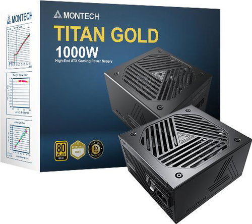 Montech TITAN GOLD 1000 - PC Power Supply - Main image