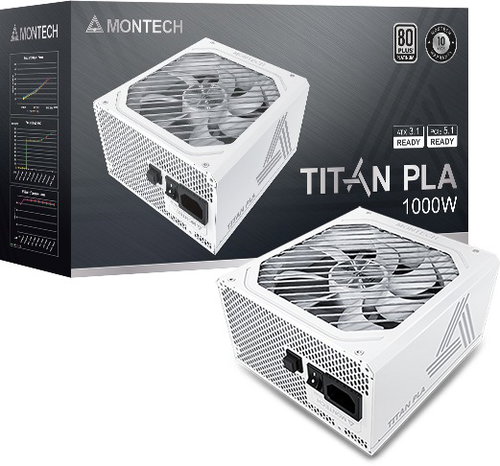 Montech TITAN PLA 1000 - PC Power Supply - Main image