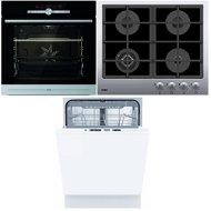 MORA VTS 785 BXB + MORA VDP 645 GX1 + MORA IM 685 - Oven, Cooktop & Diswasher Set