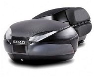 SHAD Motorcycle Suitcase SH48 Dark Gray incl. support and carbon lid - Motorcycle Case