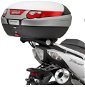 GIVI T 273 Yamaha T-MAX (08-11) side support brackets, black, can also be mounted separately - Supports for Side Bags