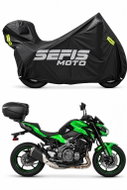 SEFIS Outdoor Premium plachta M pro Kawasaki Z900 Z650 Z750 Z800 s kufrem - Motorbike Cover