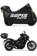 SEFIS Outdoor Premium plachta XL pro Honda CMX 500/1100 Rebel s kufrem - Motorbike Cover