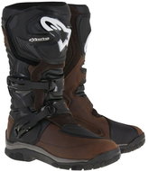 ALPINESTARS boots COROZAL ADVENTURE OILED DRYSTAR, oiled leather, 2025, size 42 - Motorcycle Shoes