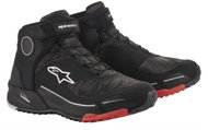 ALPINESTARS boots CR-X DRYSTAR, black camouflage/red, 2025, size 45,5 - Motorcycle Shoes