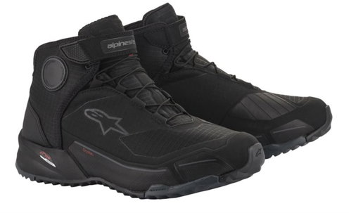 ALPINESTARS boots CR-X DRYSTAR, black, 2025, size 48 - Motorcycle Shoes - Main image