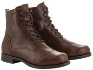ALPINESTARS DISTINCT OSCAR DRYSTAR boots, brown, size 40 - Motorcycle Shoes