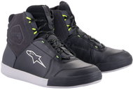 ALPINESTARS boots CHROME DRYSTAR, black/dark grey/yellow fluo, 2025, size 45,5 - Motorcycle Shoes