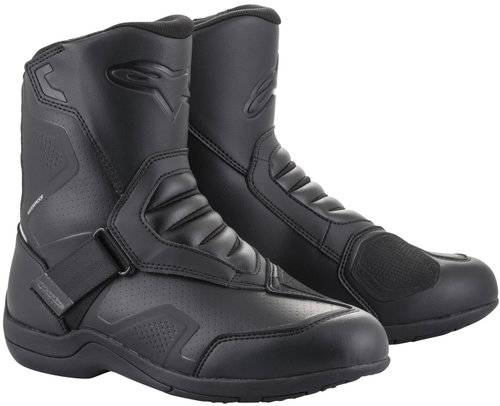 ALPINESTARS RIDGE WATERPROOF boots, black/black, 2025, size 46 - Motorcycle Shoes - Main image