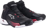 ALPINESTARS boots STELLA CR-X DRYSTAR, women, black/white/pink, 2025, size 37 - Motorcycle Shoes