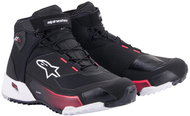 ALPINESTARS boots STELLA CR-X DRYSTAR, women, black/white/pink, 2025, size 38 - Motorcycle Shoes