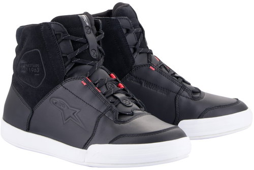 ALPINESTARS boots STELLA CHROME DRYSTAR, women, black/white/pink, 2025, size 40,5 - Motorcycle Shoes - Main image