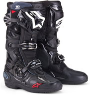 ALPINESTARS TECH 10 Enduro boots, black, 2025, size 47 - Motorcycle Shoes