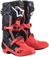 ALPINESTARS boty TECH 10 limitovaná edice ACUMEN, červené/černé/bílé - Boty na motorku