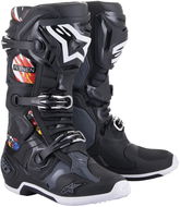 ALPINESTARS boty TECH 10 limitovaná edice RENEN, černé/šedé/bílé/multicolor - Boty na motorku