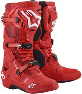 ALPINESTARS boots TECH 10, red, 2025, size 47 - Motorcycle Shoes