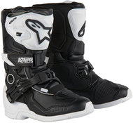 ALPINESTARS boots TECH 3S KIDS, children, white/black, 2025, size 32 - Motorcycle Shoes