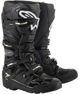 ALPINESTARS TECH 7 Enduro DRYSTAR boots, black/grey/yellow fluo, 2025, size 44,5 - Motorcycle Shoes