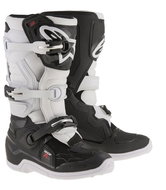 ALPINESTARS boots TECH 7 S, children's, black/white, 2025, size 35,5 - Motorcycle Shoes