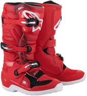 ALPINESTARS boots TECH 7 S, children's, red, 2025, size 35,5 - Motorcycle Shoes