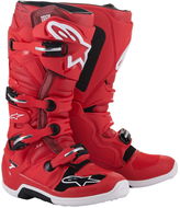 ALPINESTARS boty TECH 7, červené, 2024 - Boty na motorku