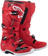 ALPINESTARS boots TECH 7, red, 2024, size 43 - Motorcycle Shoes
