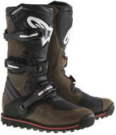 ALPINESTARS boots TECH TRIAL, oiled leather, 2025, size 38 - Motorcycle Shoes