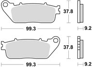 Braking brake pads (CM56 sinter compound) (2pcs) M501-288 - Motorbike Brake Pads