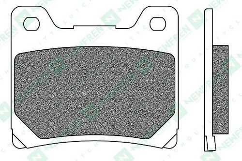 Newfren Brake Pads (ROAD TOURING ORGANIC compound) (2pcs) M502-864 - Motorbike Brake Pads - Main image