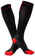 Undershield Push Compressive černá/červená - knee socks