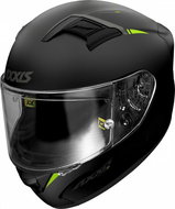 Axxis GP Racer SV Fiber Solid Integral Helmet fluo yellow L - Motorbike Helmet