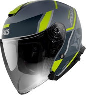 Axxis Mirrage SV ABS Damasko open helmet fluor yellow matt - Motorbike Helmet