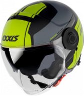 Axxis Raven SV ABS Milano, otvorená helma matt fluor yellow - Prilba na motorku