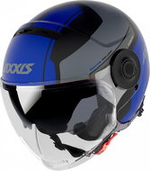 Axxis Raven SV ABS Milano open helmet matt blue XXL - Motorbike Helmet