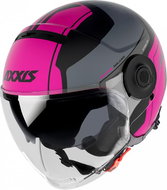 Axxis Raven SV ABS Milano open helmet matt pink S - Motorbike Helmet