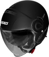 Axxis Raven SV ABS Solid otevřená helma lesklá černá XS - Motorbike Helmet