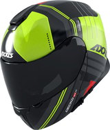 Axxis Gecko SV ABS epic b3 tipping helmet glossy fluor yellow L - Motorbike Helmet