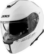 Axxis Gecko SV ABS Solid flip-up helmet white glossy L - Motorbike Helmet