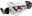 Covers Flx Atv, White, 4 Variants In 1, incl. Mounting Kits, Cone Diameter 14 A 18 Mm